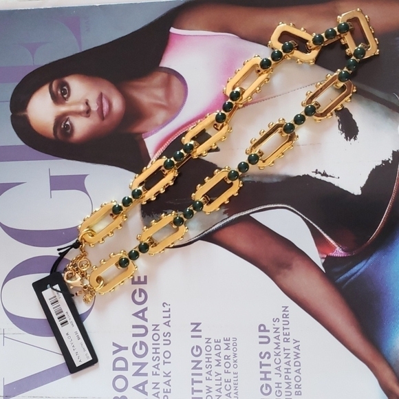 𝅺ann Taylor gold tone nacklace . NWT - Picture 1 of 7